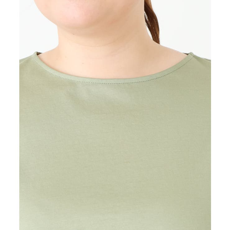 【大きいサイズ】ギャザーフリルスリーブトップス | eur3 | 詳細画像12 