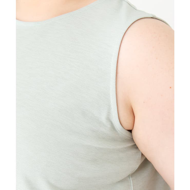 【大きいサイズ】ポンチョ型トップス＋タンクトップセット | eur3 | 詳細画像19 