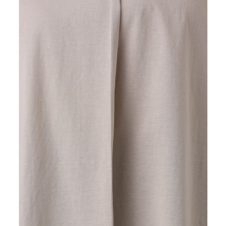 【大きいサイズ/接触冷感】Vネックシルケット天竺カットソー | eur3 | 詳細画像19 