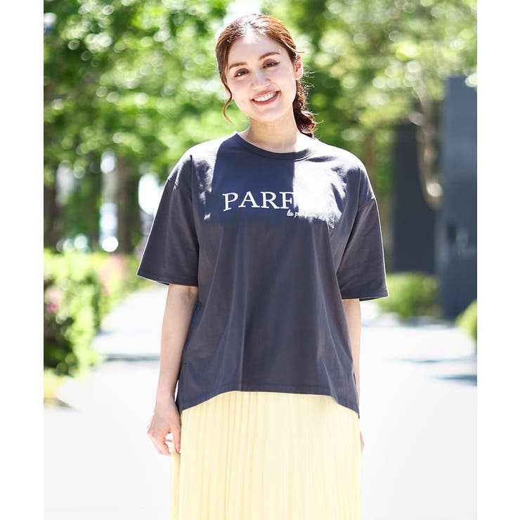 【大きいサイズ/a.v.v×eur3】コットンロゴTシャツ | eur3 | 詳細画像21 