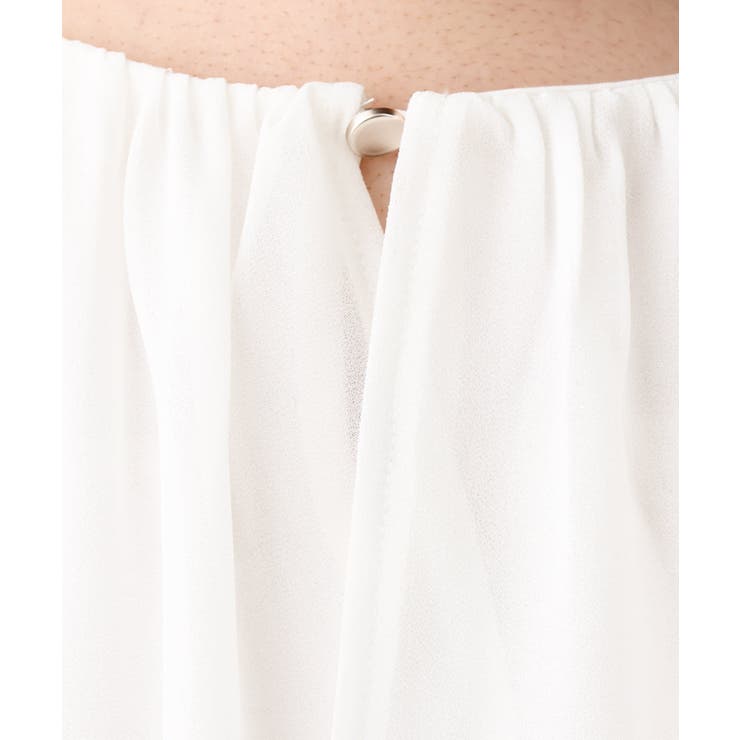 【大きいサイズ/a.v.v×eur3】シフォンケープレイヤードトップス | eur3 | 詳細画像9 