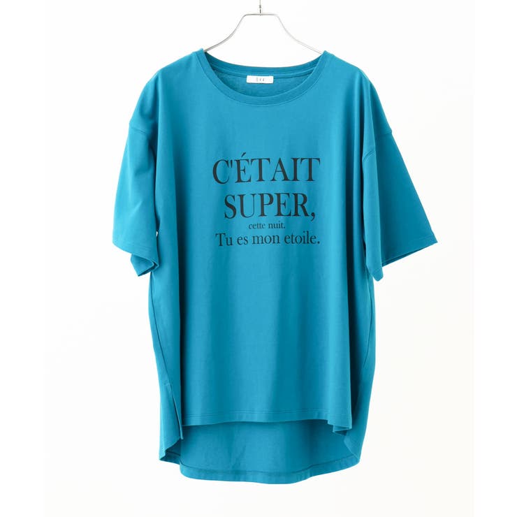 【大きいサイズ/a.v.v×eur3】コットンロゴTシャツ | eur3 | 詳細画像5 