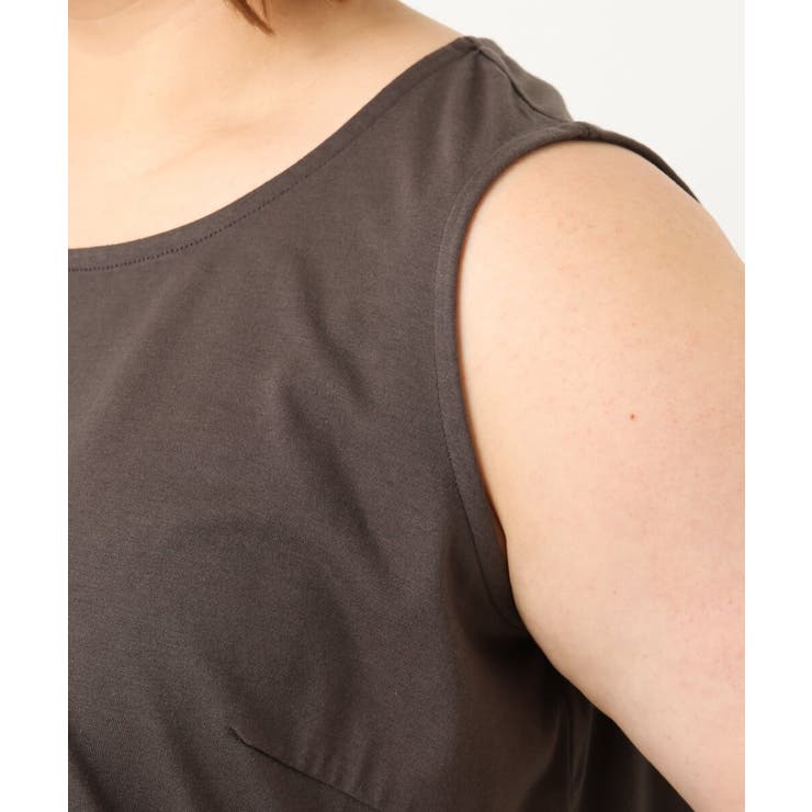 【大きいサイズ】裾レースタンクトップ | eur3 | 詳細画像11 