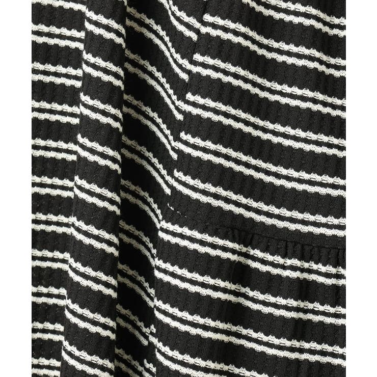 【大きいサイズ】ワッフルボーダーチュニック | eur3 | 詳細画像16 