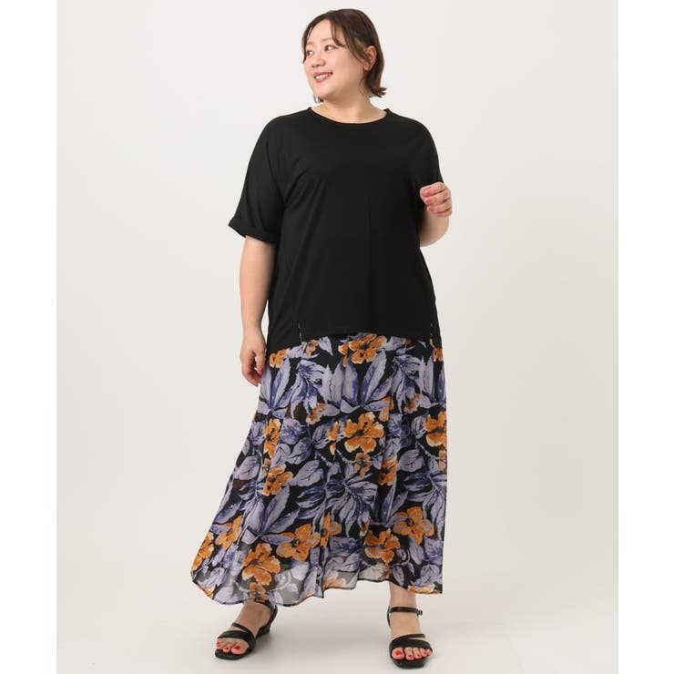 【大きいサイズ/接触冷感】UVカットロールアップスリーブTシャツ | eur3 | 詳細画像21 