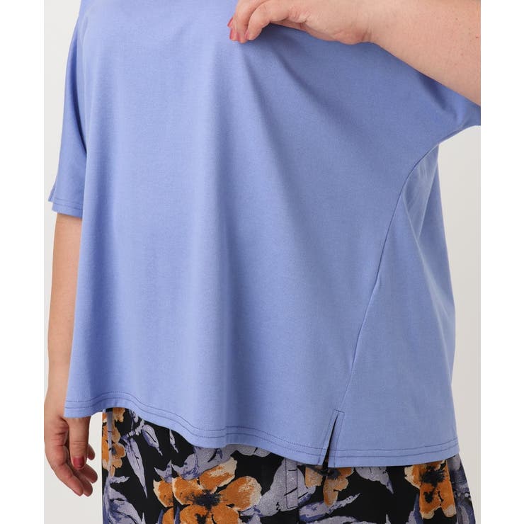 【大きいサイズ/抗菌・消臭】コットンラグランスリーブトップス | eur3 | 詳細画像12 