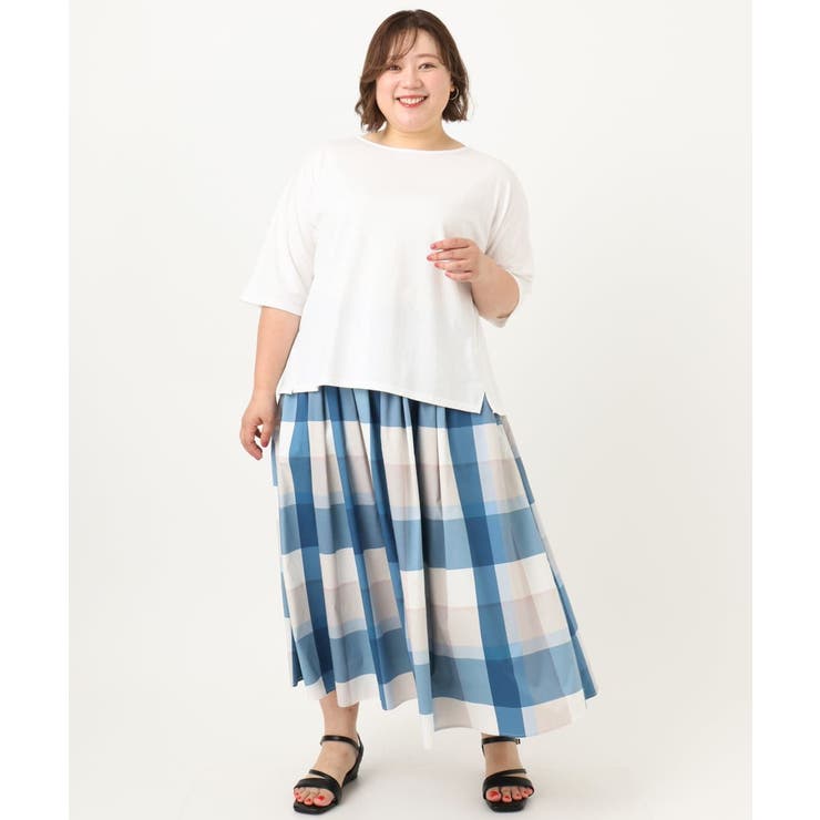 【大きいサイズ/抗菌・消臭】コットンラグランスリーブトップス | eur3 | 詳細画像20 