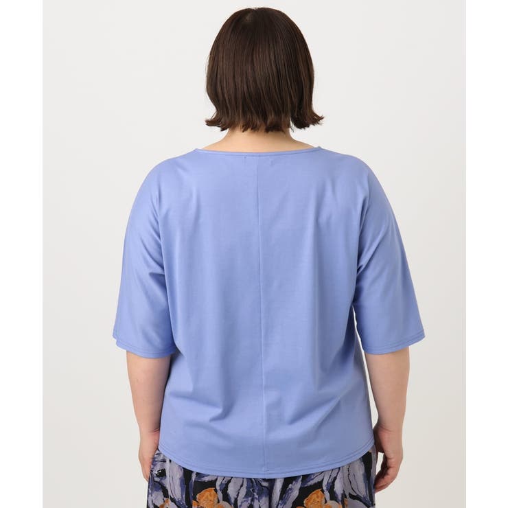 【大きいサイズ/抗菌・消臭】コットンラグランスリーブトップス | eur3 | 詳細画像9 