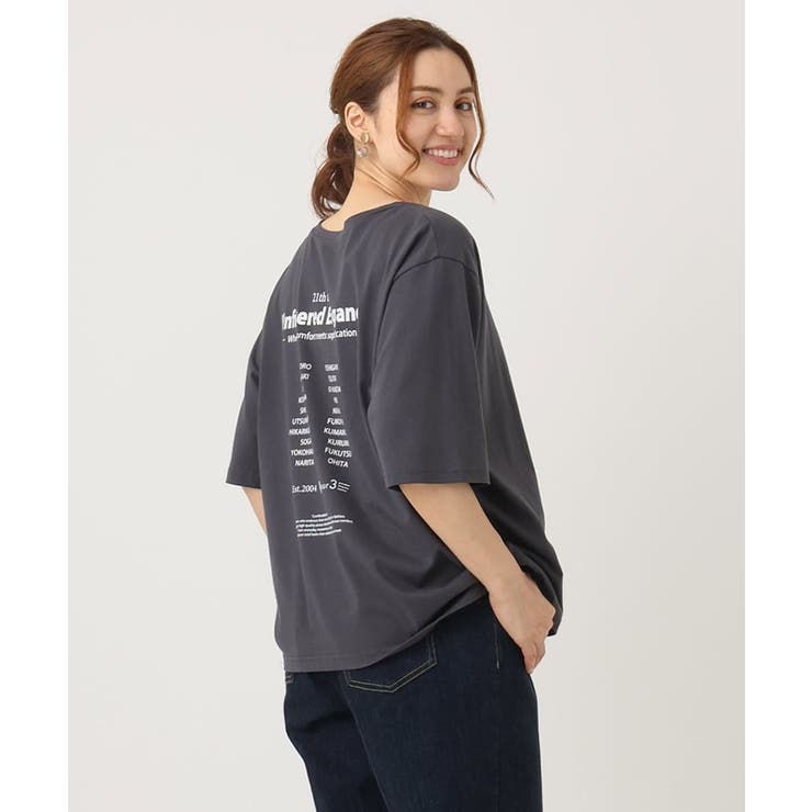 【大きいサイズ】アニバーサリーバックプリントTシャツ | eur3 | 詳細画像13 