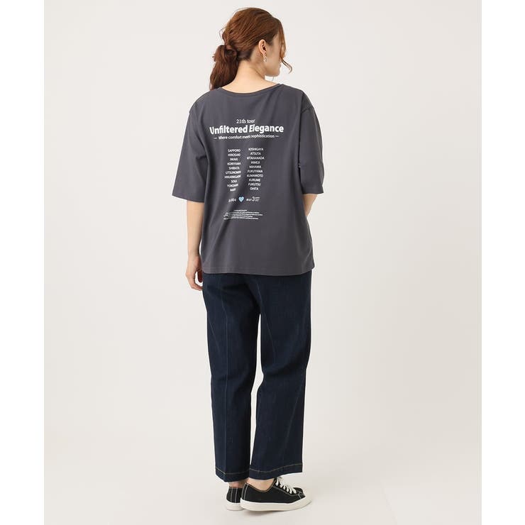 【大きいサイズ】アニバーサリーバックプリントTシャツ | eur3 | 詳細画像15 