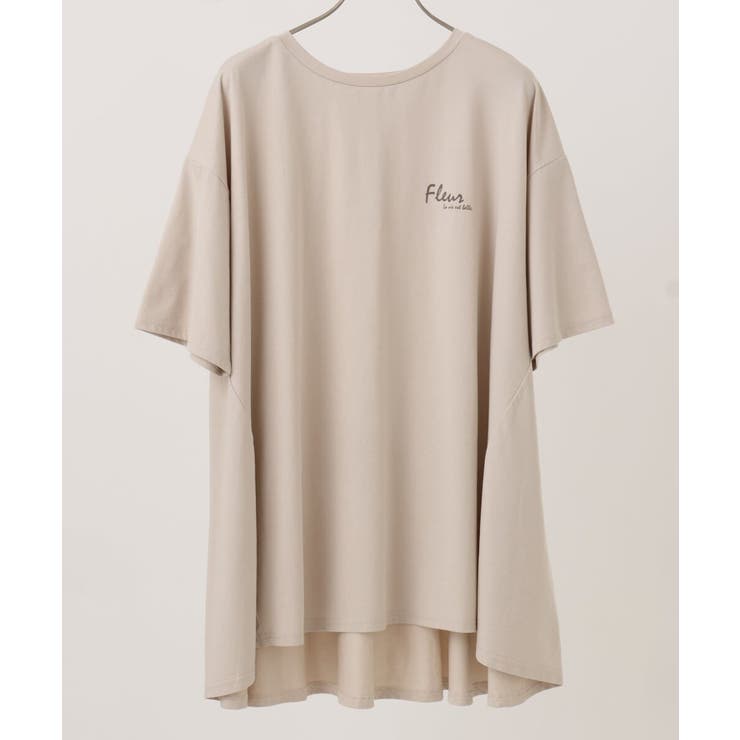 【大きいサイズ】バックフレアロゴTシャツ | eur3 | 詳細画像5 