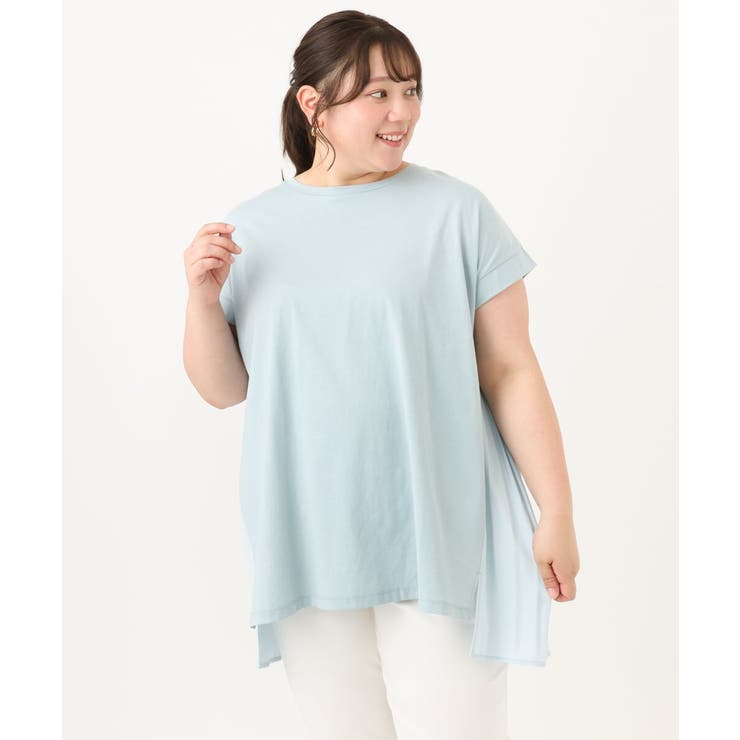【大きいサイズ/a.v.v×eur3】バックプリーツトップス | eur3 | 詳細画像13 