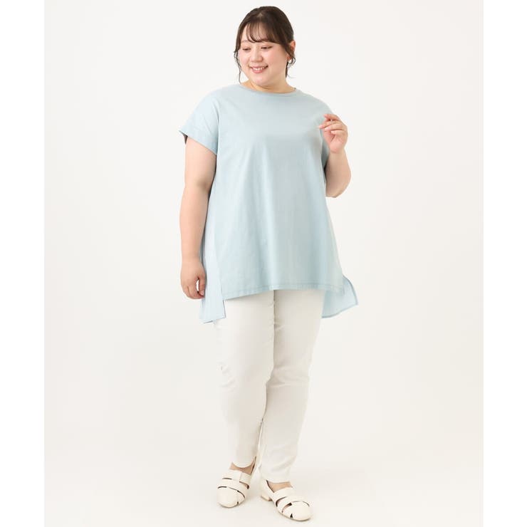 【大きいサイズ/a.v.v×eur3】バックプリーツトップス | eur3 | 詳細画像15 