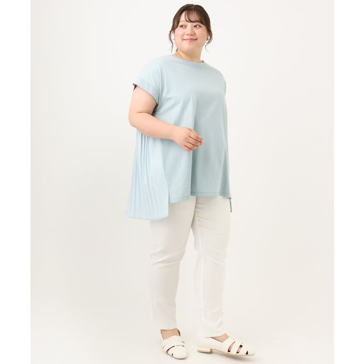 【大きいサイズ/a.v.v×eur3】バックプリーツトップス | eur3 | 詳細画像16 