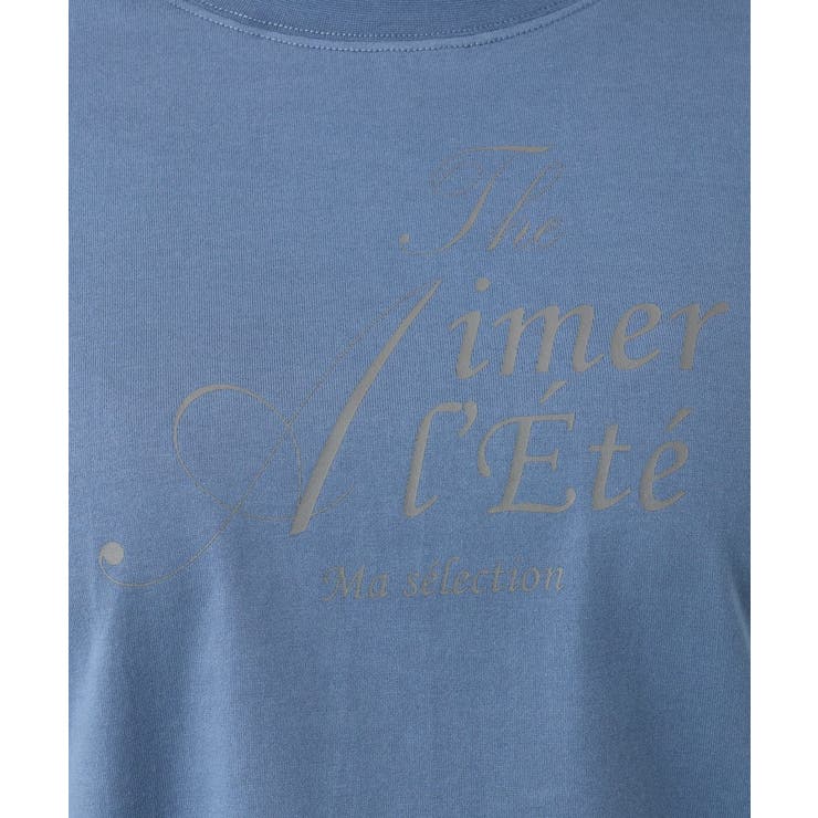 【大きいサイズ/UVカット/接触冷感】ドロップショルダーロゴTシャツ | eur3 | 詳細画像8 