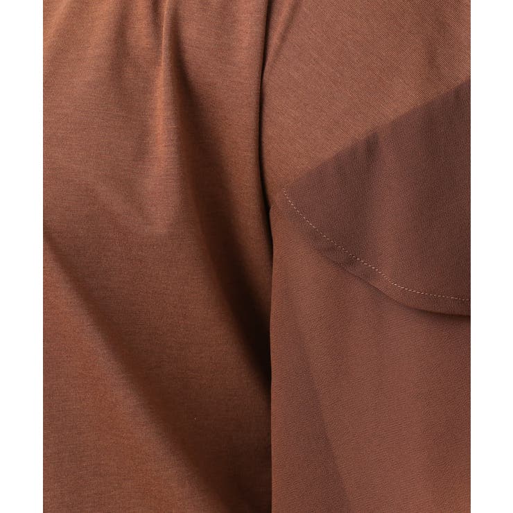 【大きいサイズ/a.v.v×eur3】シフォンケープカットソー | eur3 | 詳細画像23 