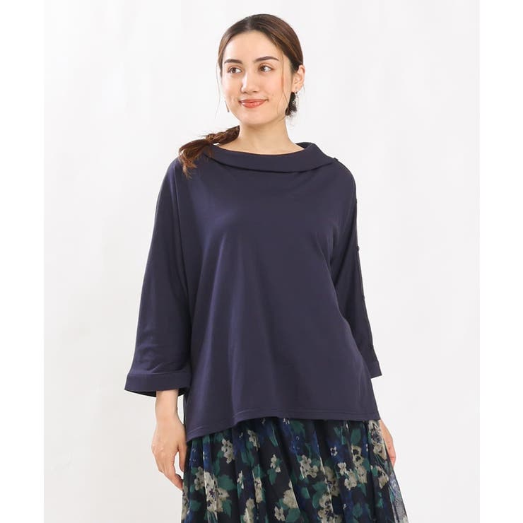 ネイビー(57) | 【大きいサイズ】ドクターカラーカットソー | eur3