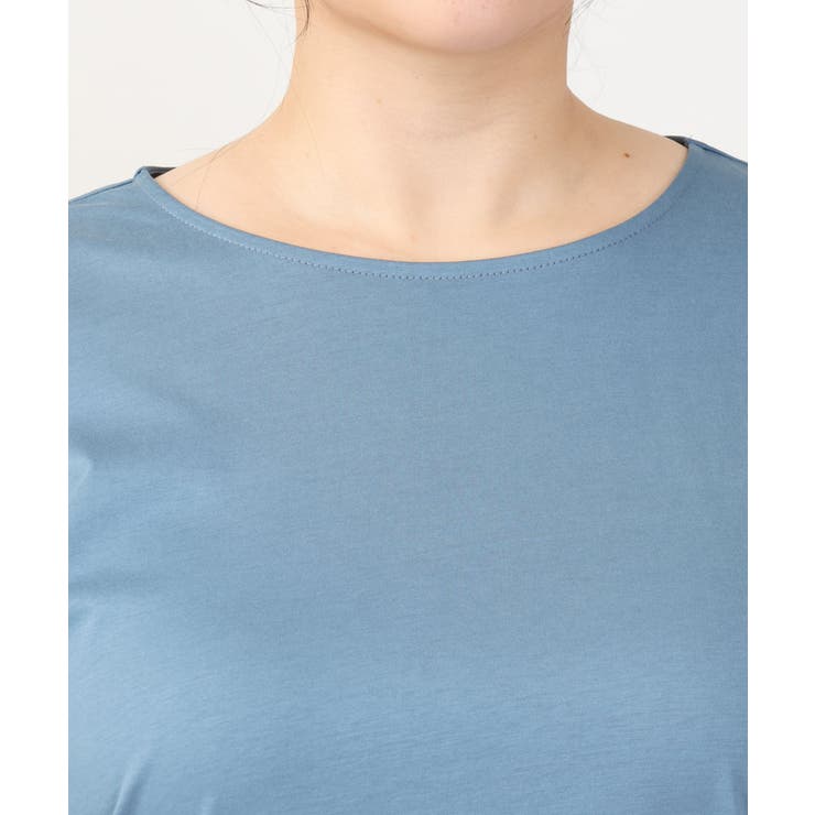 【大きいサイズ/接触冷感】インショルダー切り替えトップス | eur3 | 詳細画像15 