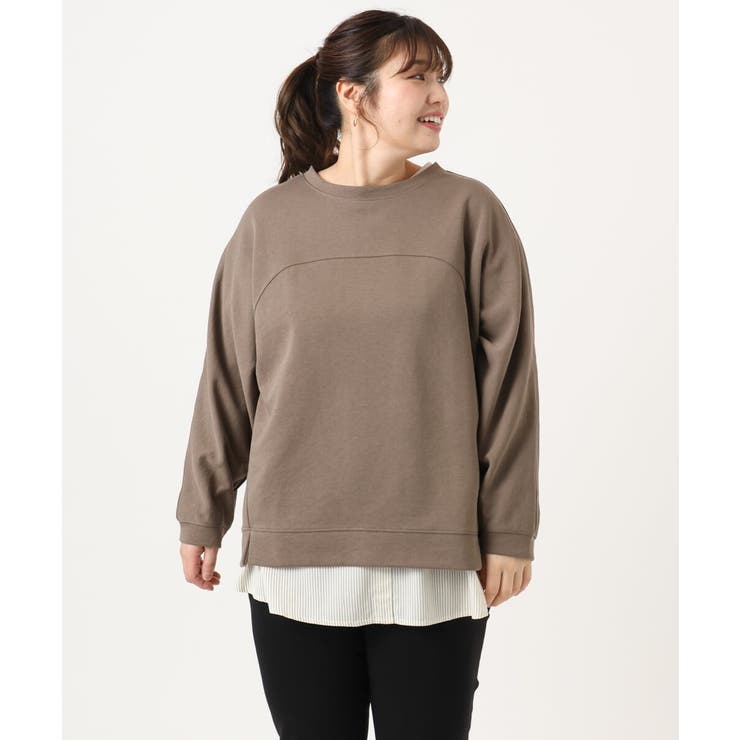 【大きいサイズ】ダンボールスウェットプルオーバー | eur3 | 詳細画像6 