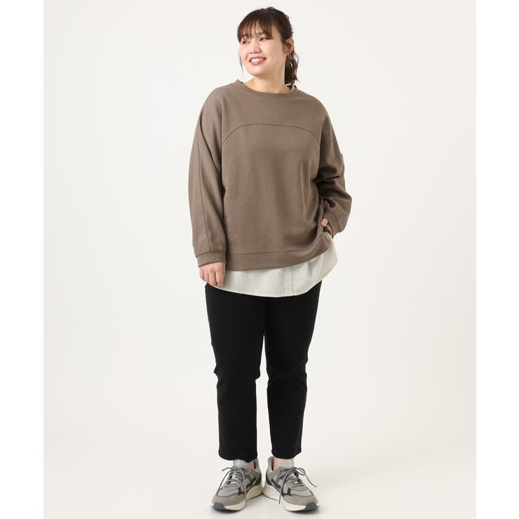 【大きいサイズ】ダンボールスウェットプルオーバー | eur3 | 詳細画像7 