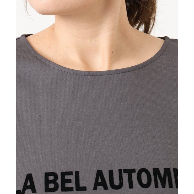 【大きいサイズ】裾ラウンドロゴTシャツ | eur3 | 詳細画像21 