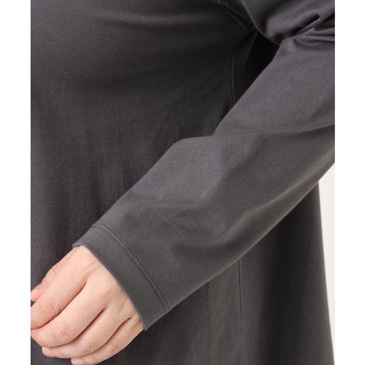 【大きいサイズ】裾ラウンドロゴTシャツ | eur3 | 詳細画像22 