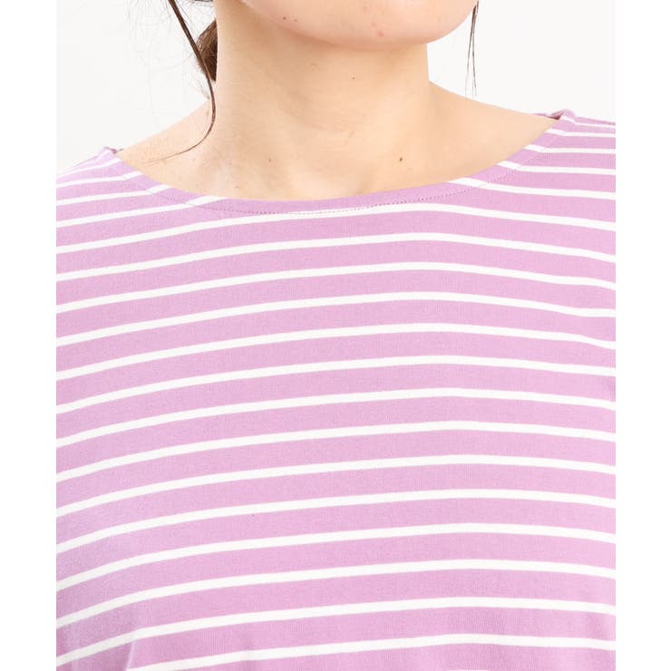 【大きいサイズ】ボーダーカットソー | eur3 | 詳細画像6 