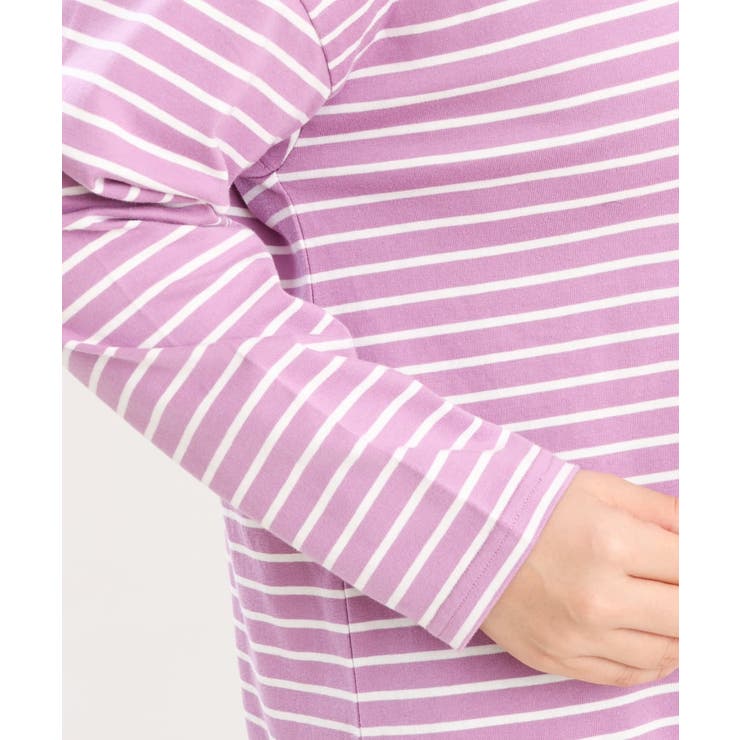 【大きいサイズ】ボーダーカットソー | eur3 | 詳細画像7 