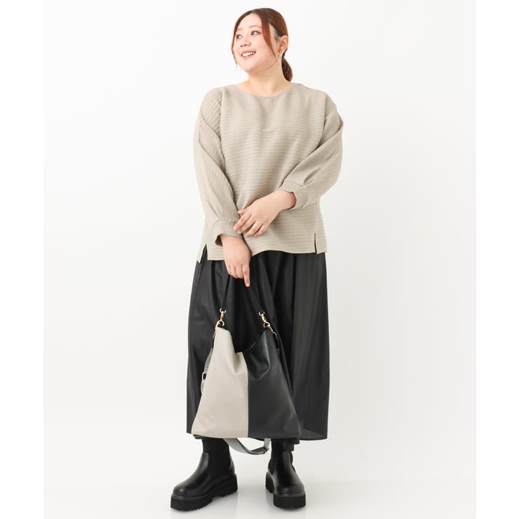 【大きいサイズ】ポコポコジャージートップス | eur3 | 詳細画像14 