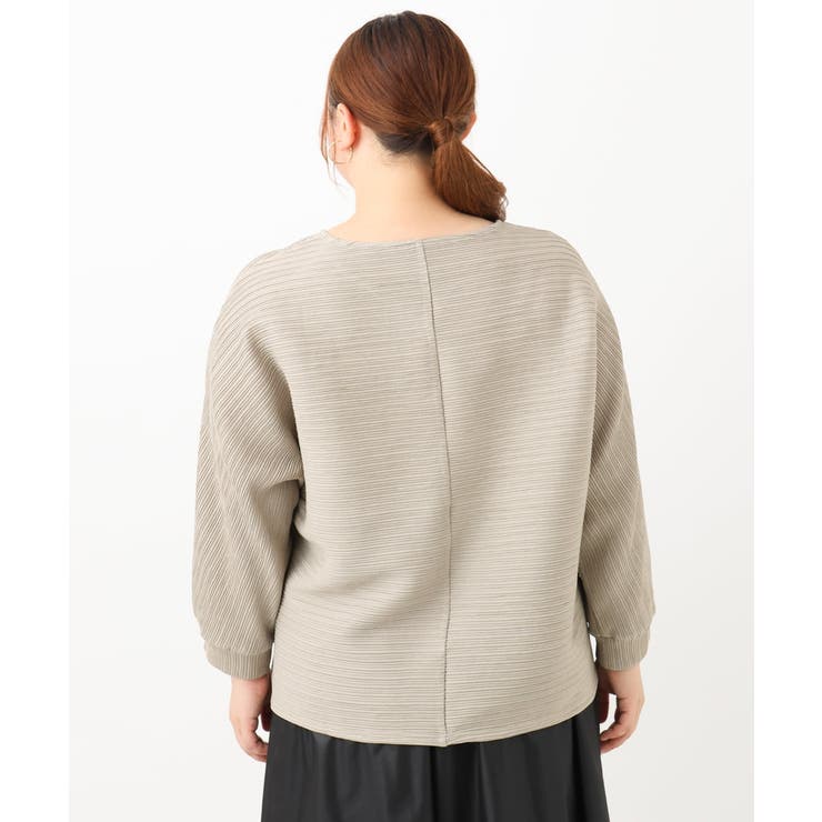 【大きいサイズ】ポコポコジャージートップス | eur3 | 詳細画像18 