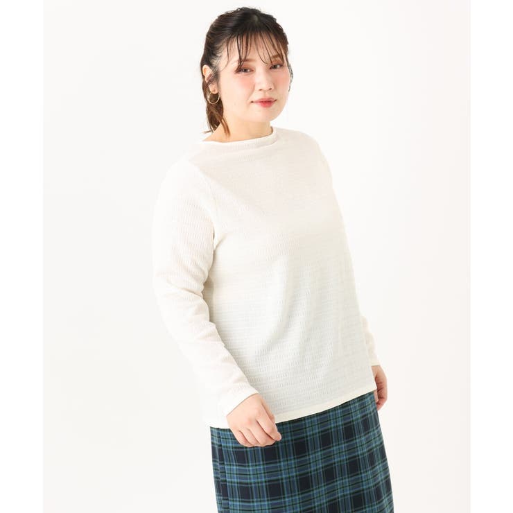 【大きいサイズ】ぽこぽこシャーリングトップス | eur3 | 詳細画像11 