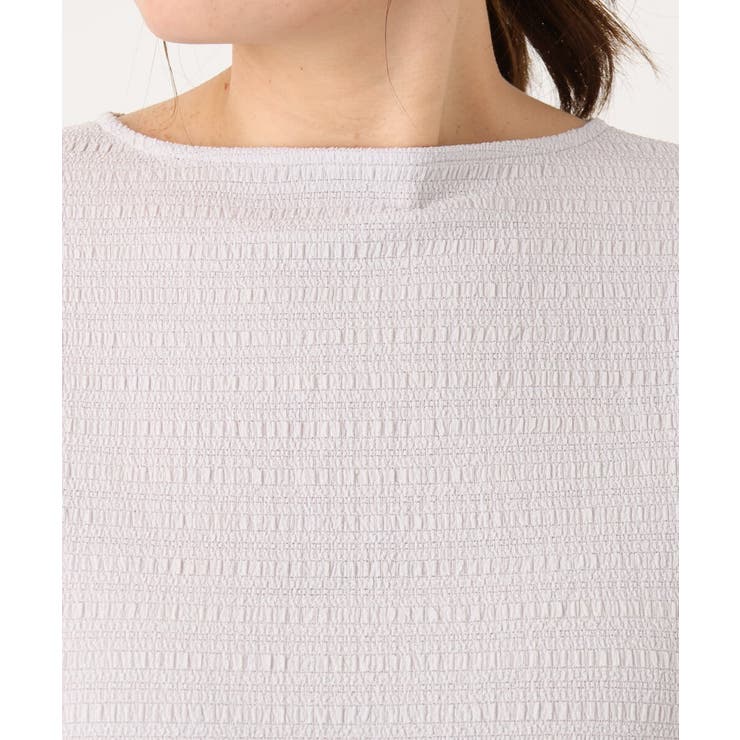 【大きいサイズ】ぽこぽこシャーリングトップス | eur3 | 詳細画像5 