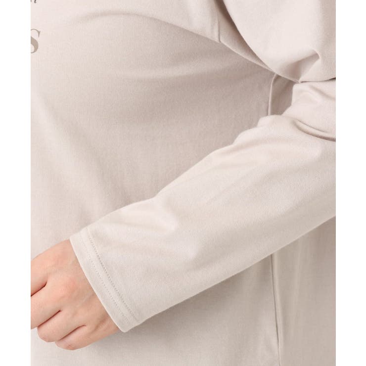 【大きいサイズ】ロゴプリント長袖Tシャツ | eur3 | 詳細画像11 