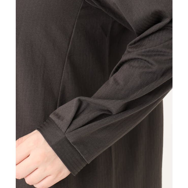 【大きいサイズ】シャンブレーストライプカットソー | eur3 | 詳細画像20 