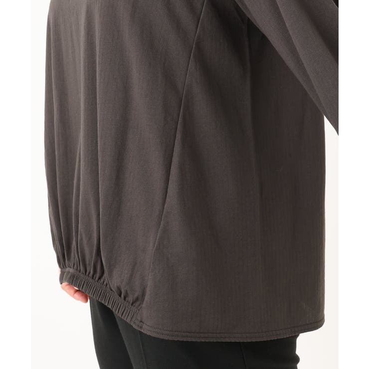 【大きいサイズ】シャンブレーストライプカットソー | eur3 | 詳細画像21 