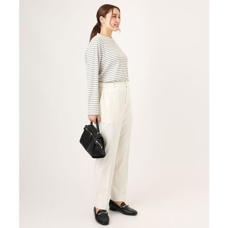 【大きいサイズ】プチハイネックリブカットソー | eur3 | 詳細画像10 