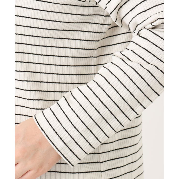 【大きいサイズ】プチハイネックリブカットソー | eur3 | 詳細画像16 