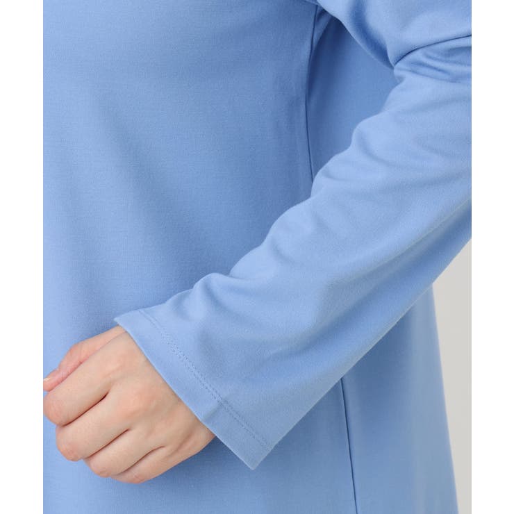 【大きいサイズ/a.v.v×eur3】ポンチ裾レーストップス | eur3 | 詳細画像7 