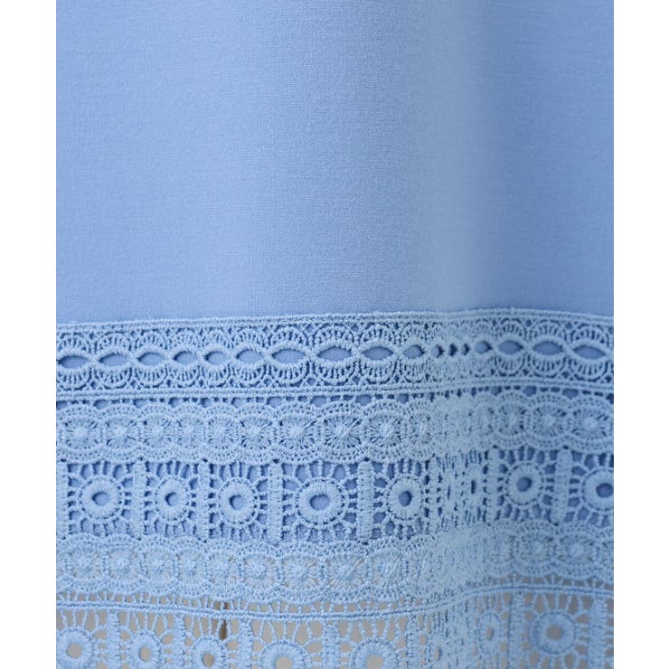 【大きいサイズ/a.v.v×eur3】ポンチ裾レーストップス | eur3 | 詳細画像9 