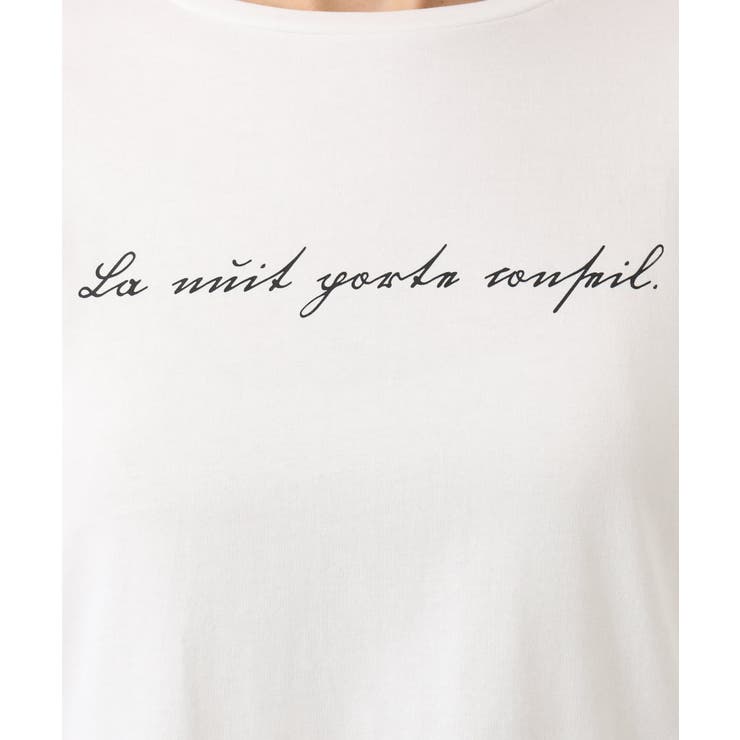 【大きいサイズ】コットンロゴ長袖Tシャツ | eur3 | 詳細画像12 