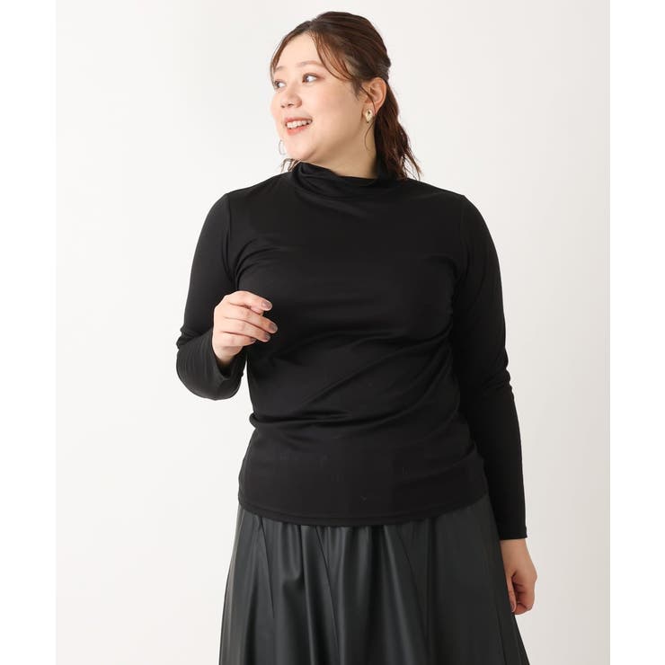 【大きいサイズ】ハイネックプルオーバー | eur3 | 詳細画像10 