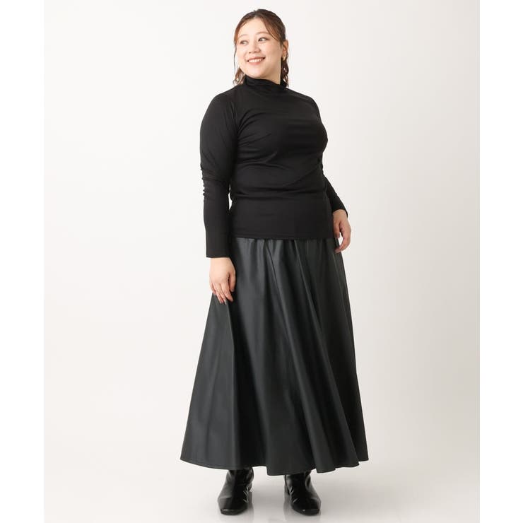 【大きいサイズ】ハイネックプルオーバー | eur3 | 詳細画像17 