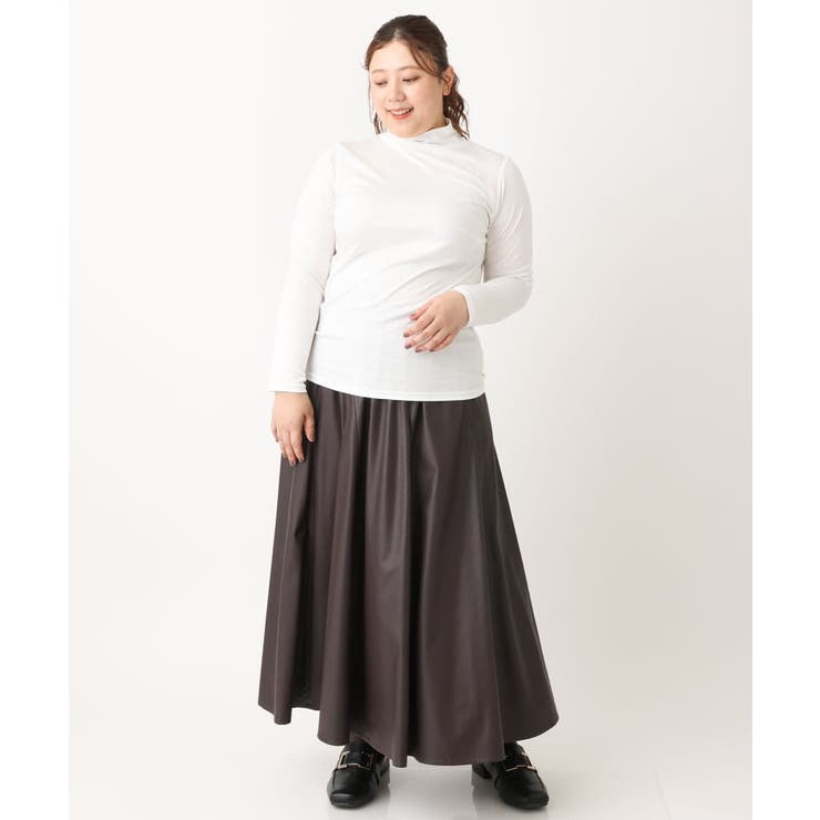 【大きいサイズ】ハイネックプルオーバー | eur3 | 詳細画像4 