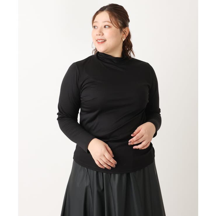 【大きいサイズ】ハイネックプルオーバー | eur3 | 詳細画像9 