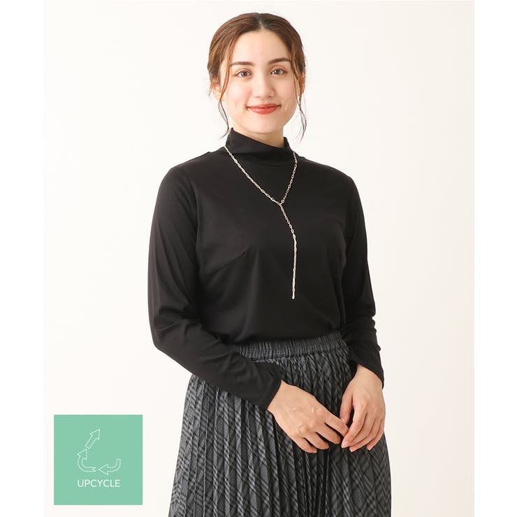 ブラック(94) | 【大きいサイズ】ハイネックプルオーバー | eur3