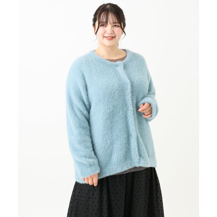 【大きいサイズ】シアーラメカットソー | eur3 | 詳細画像17 