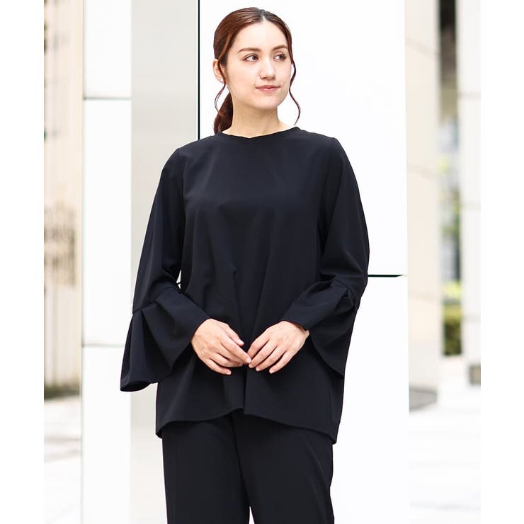 【大きいサイズ 11号サイズあり セットアップ対応】カットジョーゼットバックレー… | eur3 | 詳細画像13 