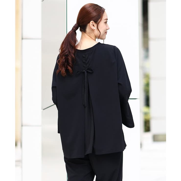 【大きいサイズ 11号サイズあり セットアップ対応】カットジョーゼットバックレー… | eur3 | 詳細画像14 