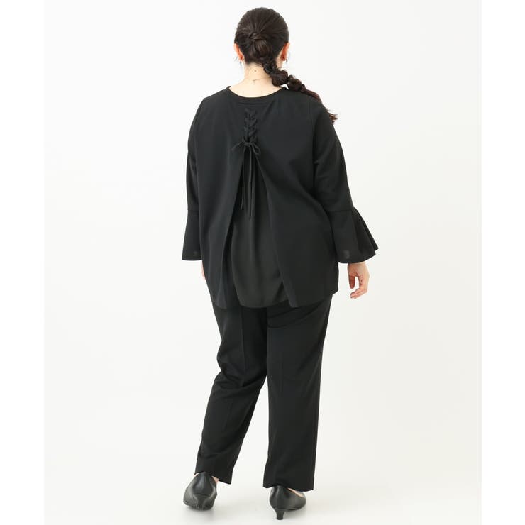 【大きいサイズ 11号サイズあり セットアップ対応】カットジョーゼットバックレー… | eur3 | 詳細画像22 