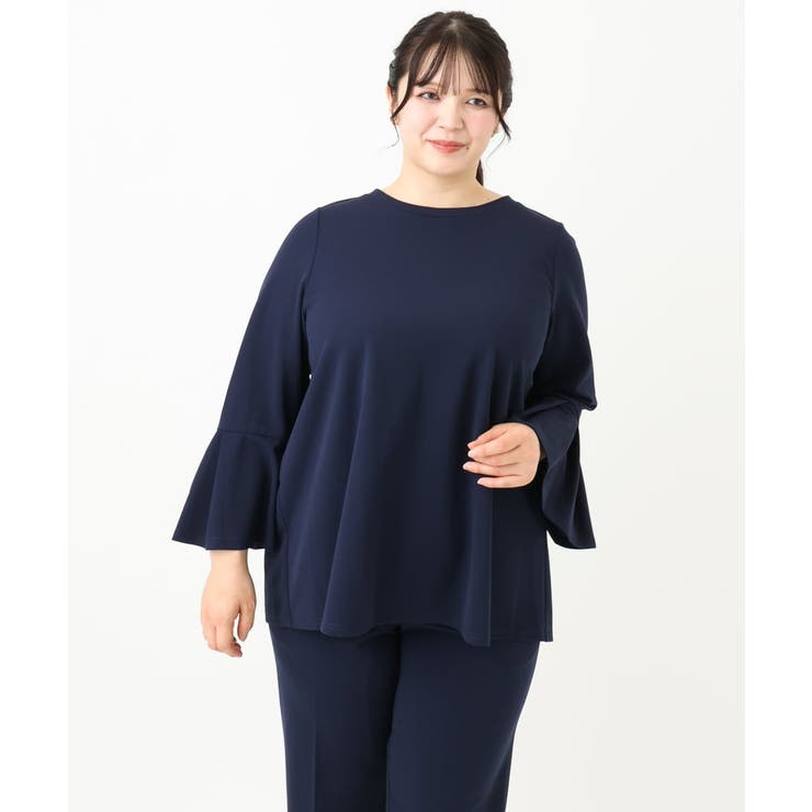 【大きいサイズ 11号サイズあり セットアップ対応】カットジョーゼットバックレー… | eur3 | 詳細画像3 